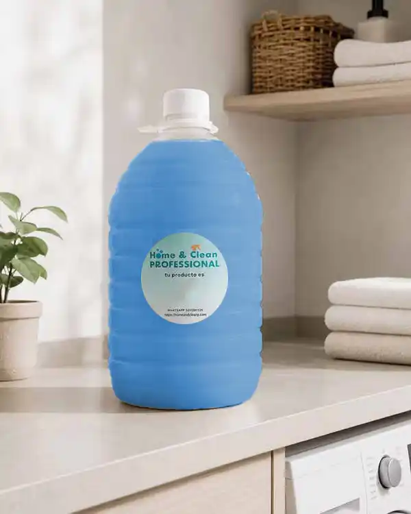 home and clean suavizante liquido azul